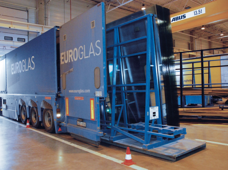 Basis-Glasprodukt Lagern und Liefern